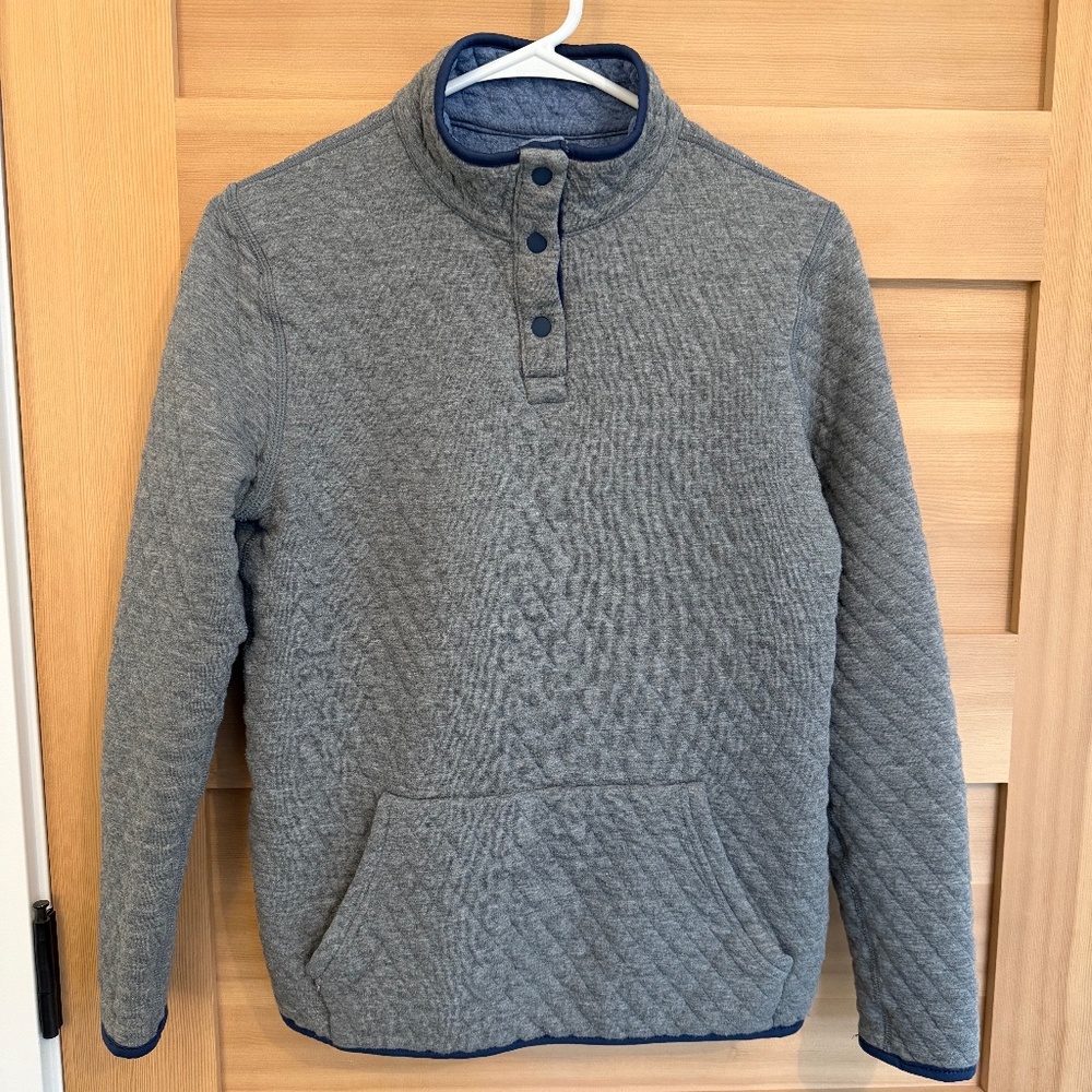Marine Layer Corbet Quilted Reversible Pull Over